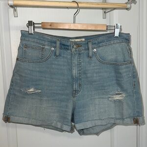 Madewell High-Rise Denim Short